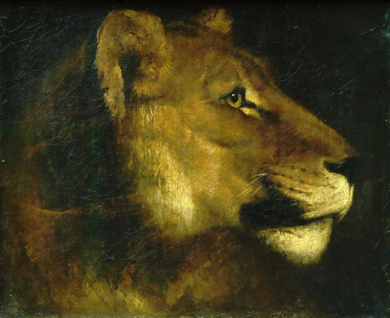 Løvehoved - Théodore Géricault