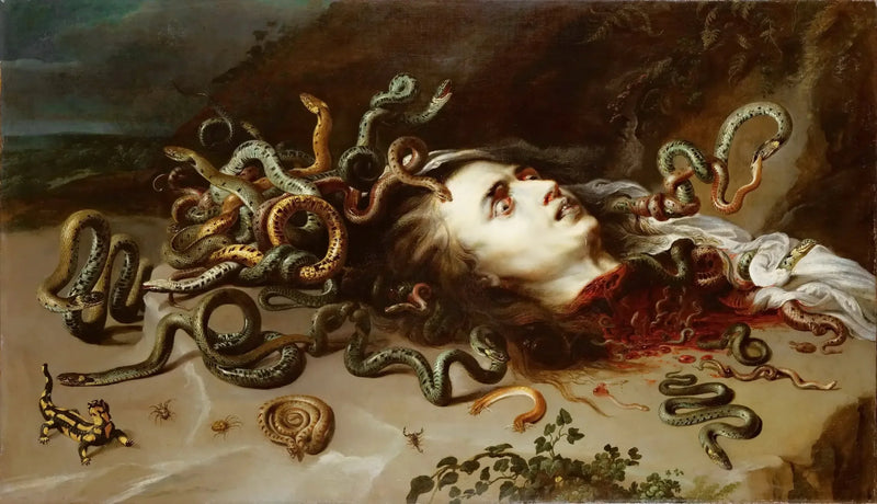 Medusas hoved - Peter Paul Rubens