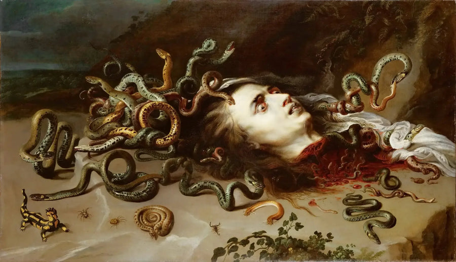 Medusas hoved - Peter Paul Rubens