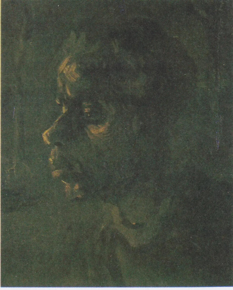 Bondekvindehoved - Vincent van Gogh