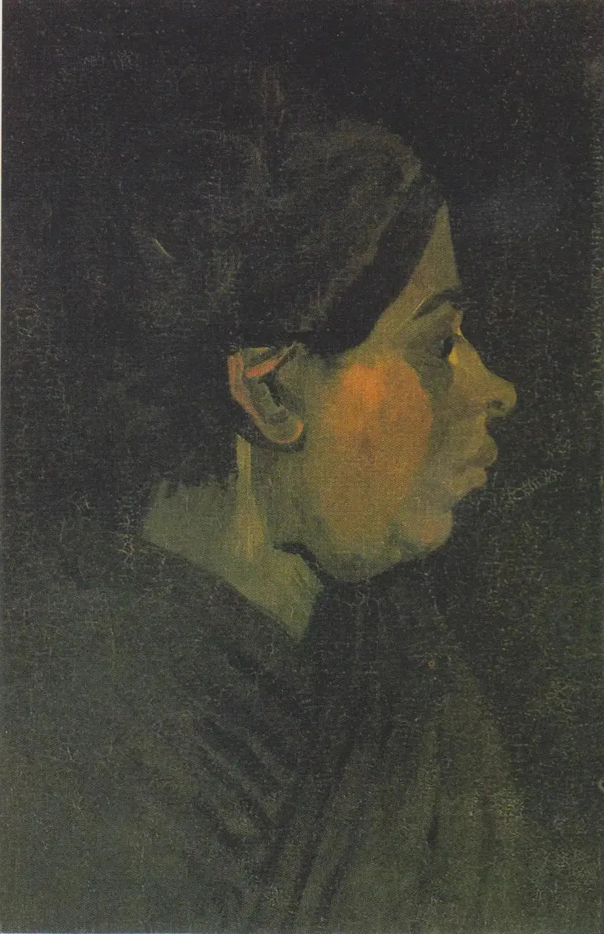 Bondekvindehoved - Vincent van Gogh