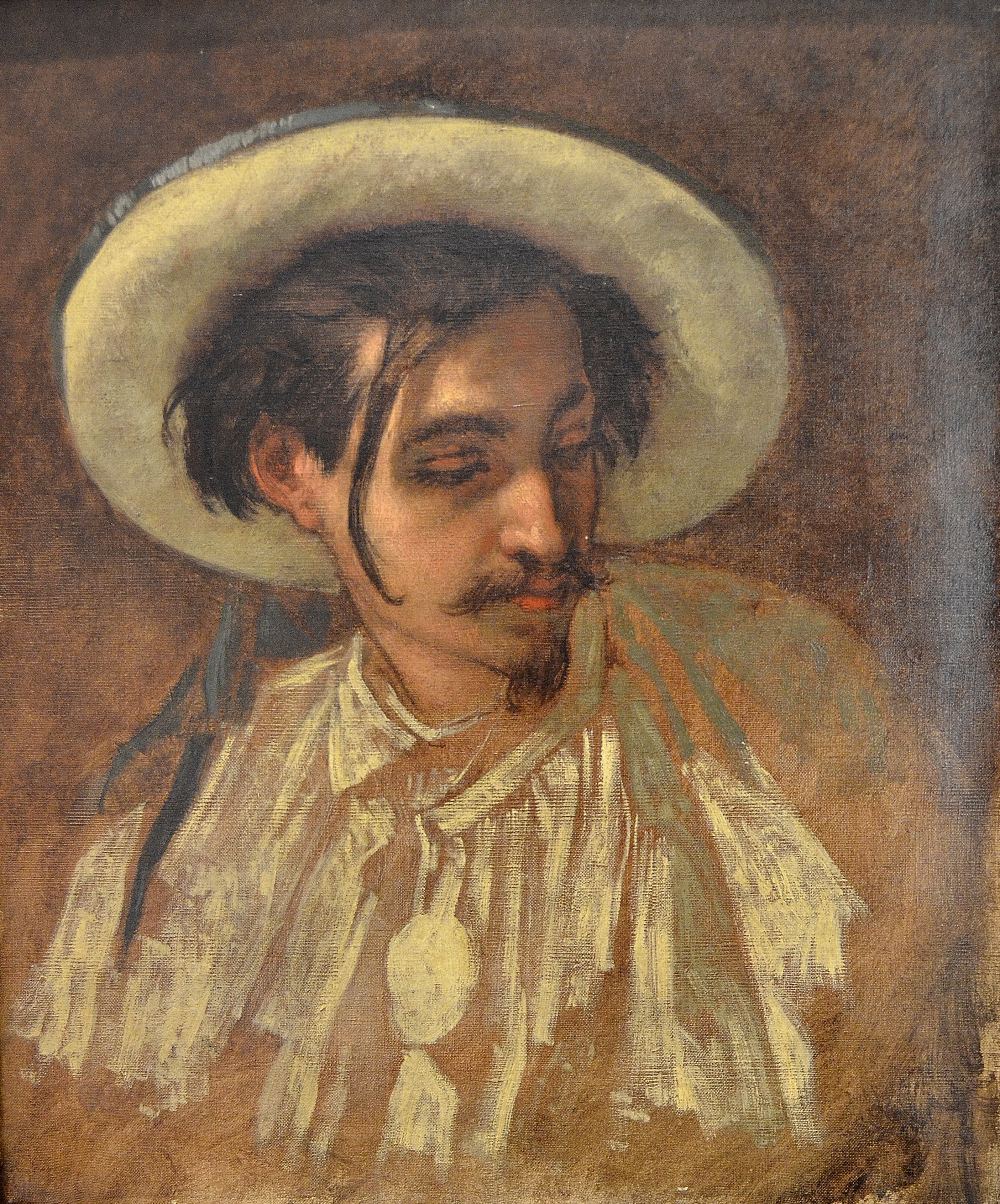 Tête de Pierrot - Thomas Couture image 1 reproduction réalisée par Alpha Reproduction