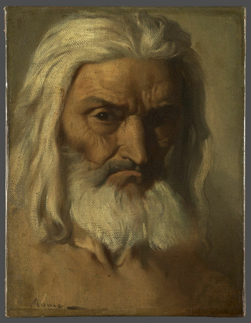 Gammelmands hoved - Théodore Chassériau