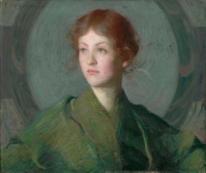 Dekorativ hoved - Frank Weston Benson