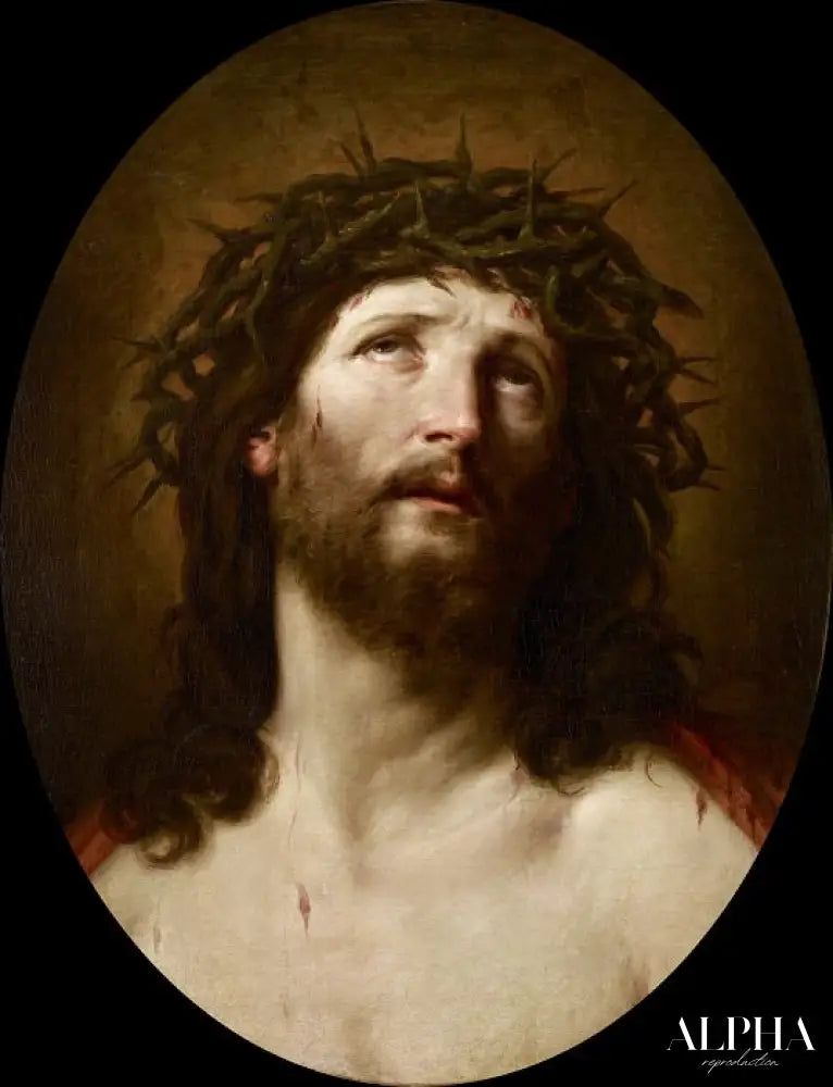 Tête du Christ couronné d’épines I - Guido Reni Reproductions de tableaux à la peinture à l’huile