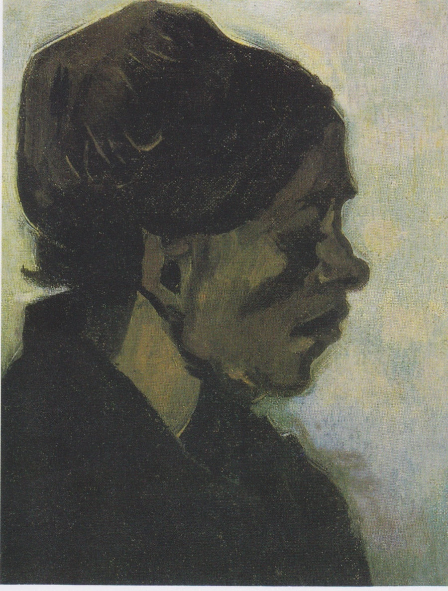 Kvindeansigt - Vincent van Gogh