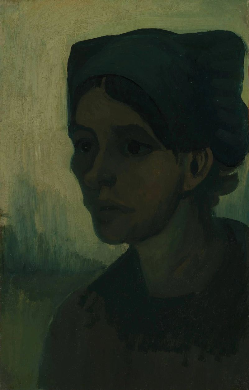 Kvindeansigt - Vincent van Gogh
