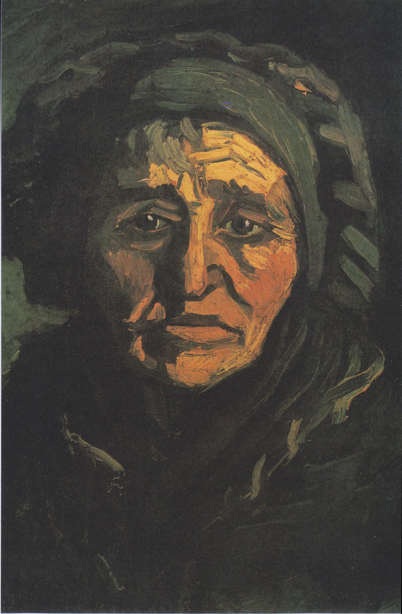 Kvindeansigt (KM 111.262) - Vincent van Gogh