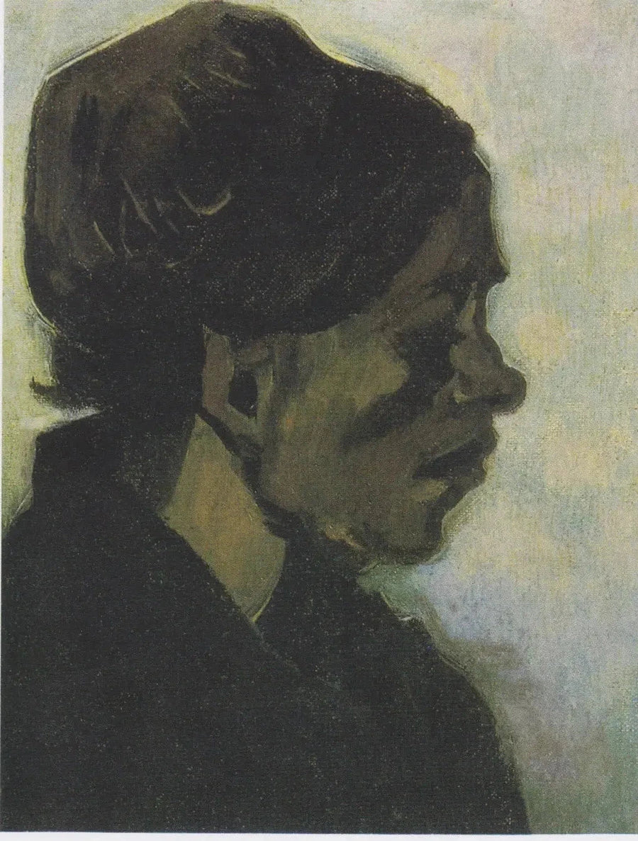 Kvindeansigt - Vincent van Gogh