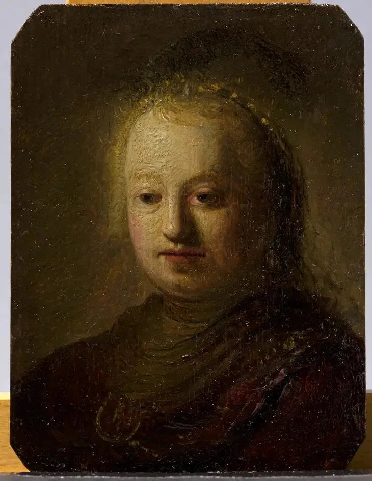 Buste af en pige - Rembrandt