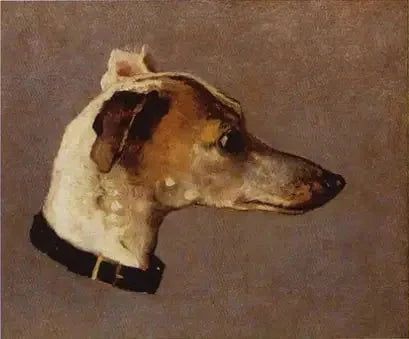 Greyhound hoved W12 - Claude Monet