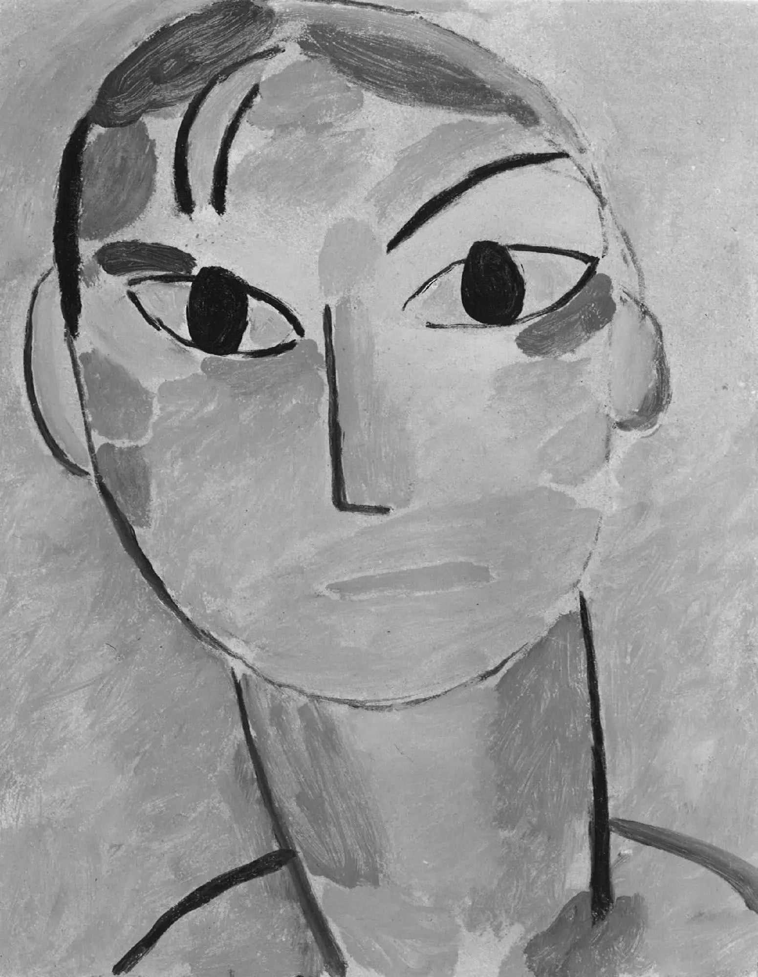 Tête mystique: Andrej - Alexej von Jawlensky - Alpha Reproduction