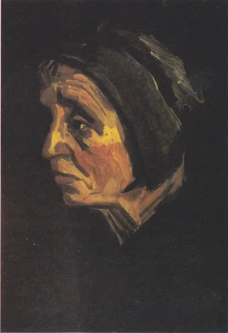 Kvindeansigt - Vincent van Gogh