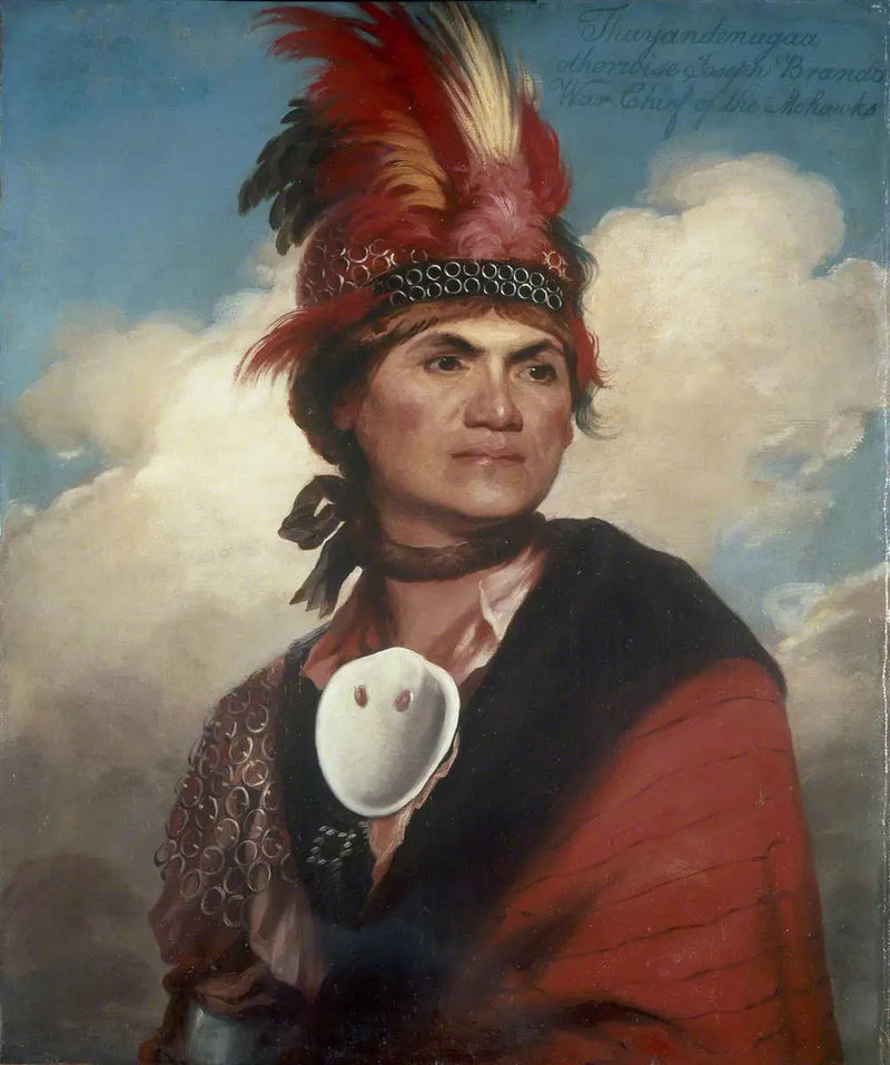 Thayendanegea (Joseph Brant, circa 1743-1807) - Gilbert Stuart