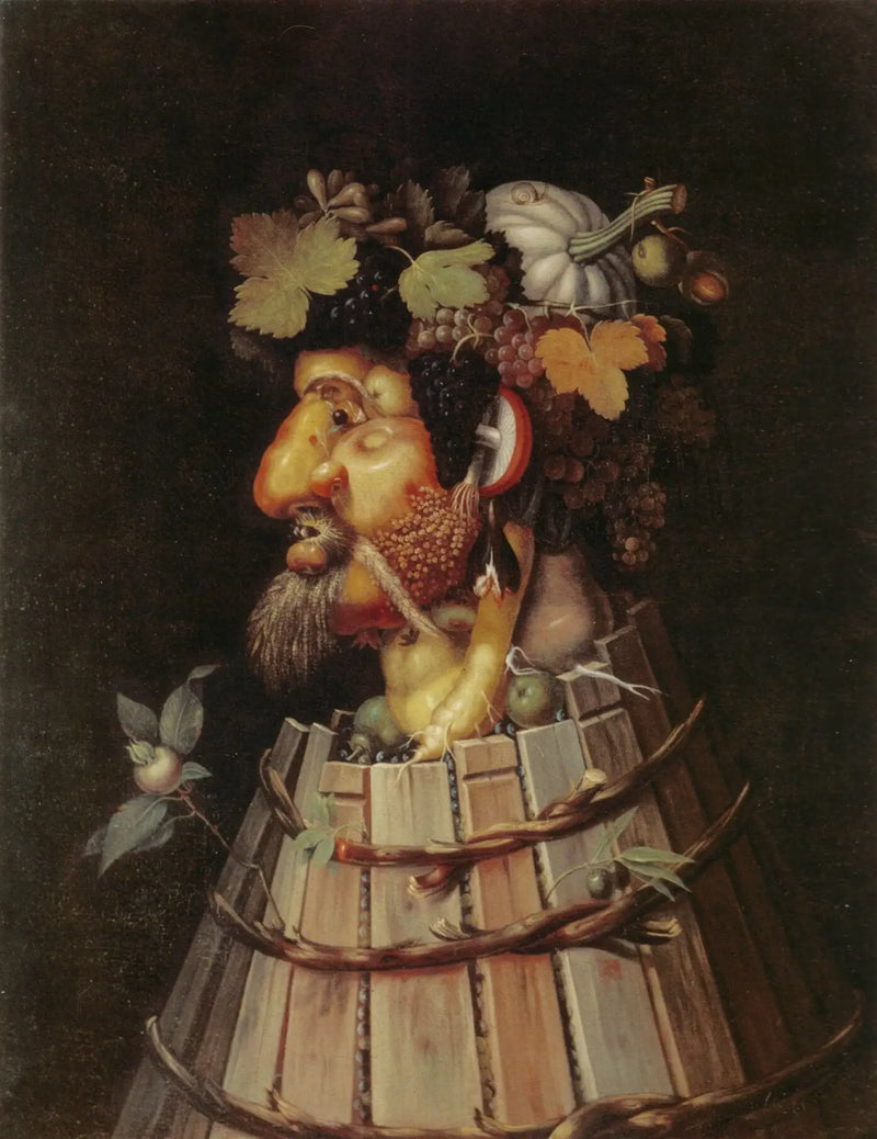 Efteråret - Giuseppe Arcimboldo