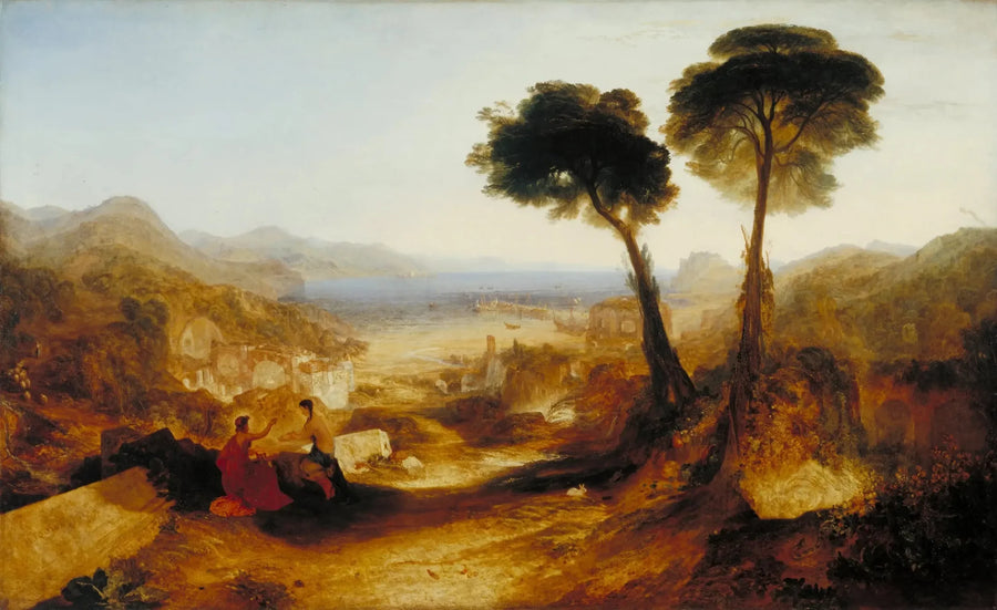 Baiae-bugten med Apollo og Sibylen - J. M. W. Turner