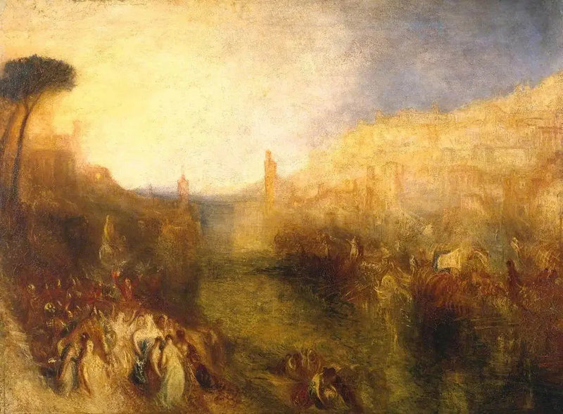 Flådens Afrejse - J. M. W. Turner