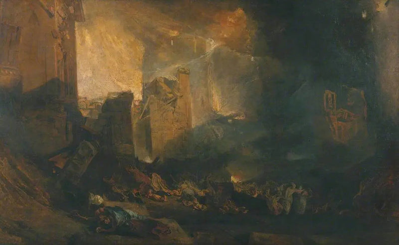 Ødelæggelsen af Sodom - J. M. W. Turner