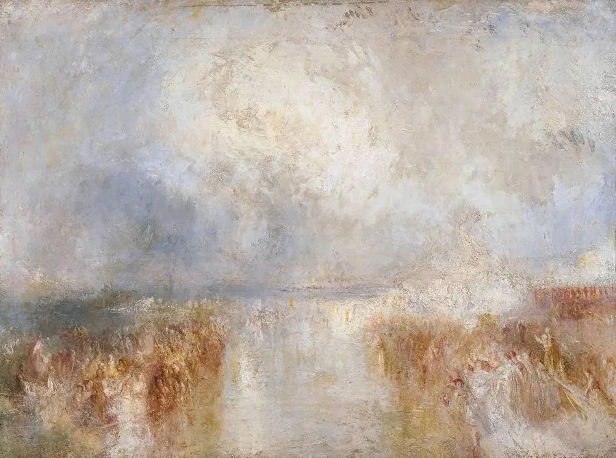 Udskejdelsen af Louis-Philippe ved Royal Clarence Yard, Gosport, 8. oktober 1844 - J. M. W. Turner