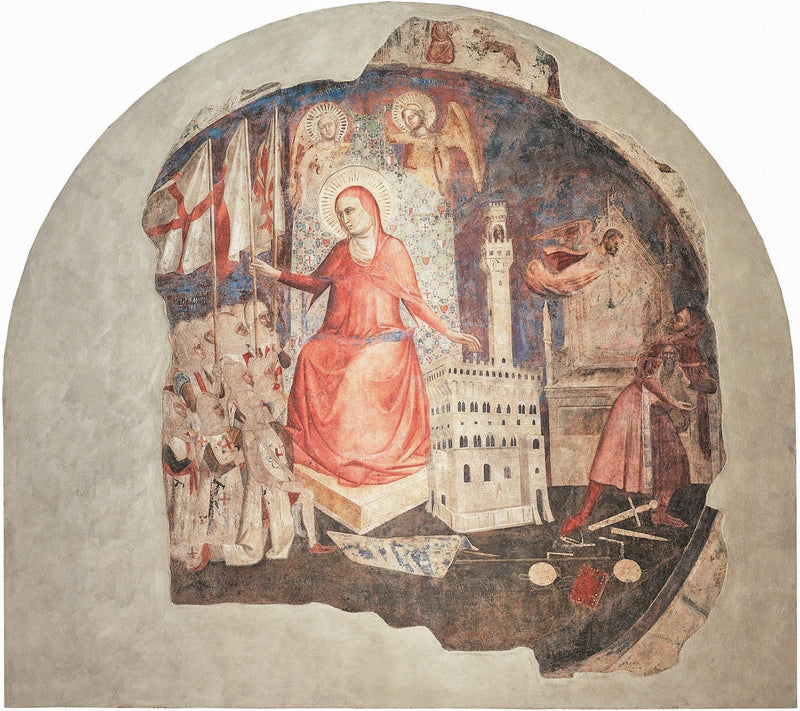 Uddrivelsen af hertugen af Athen - Andrea Orcagna