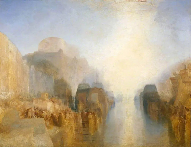 Brest Havn: Kajen og Slottet - J. M. W. Turner