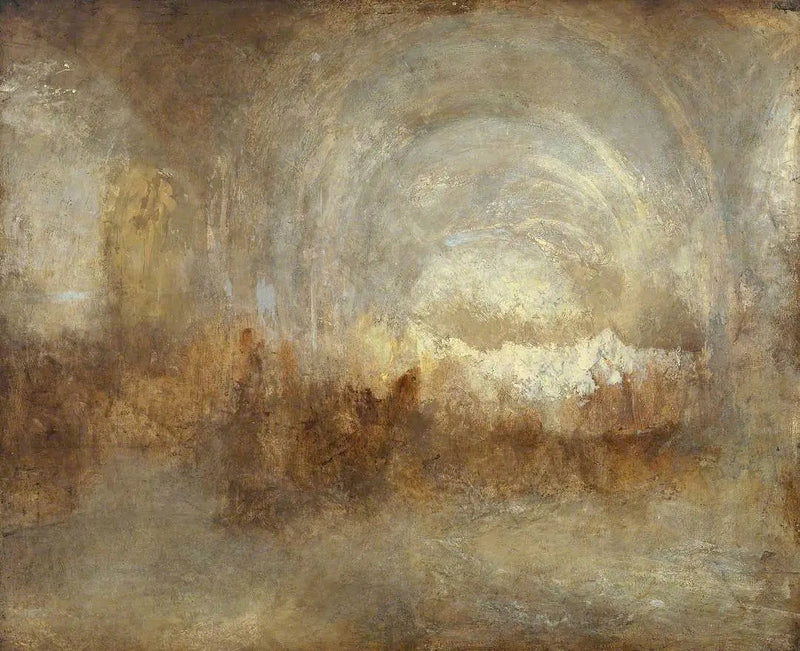 Den Lange Kælder i Petworth - J. M. W. Turner