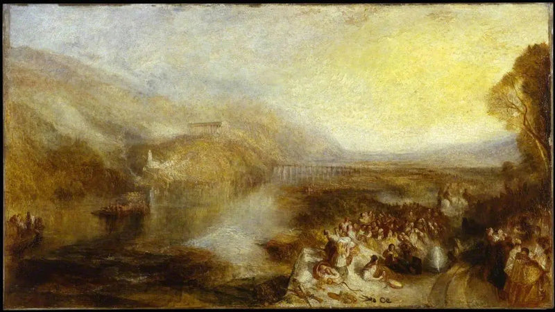 Åbningen af Wallhalla, 1842 - J. M. W. Turner