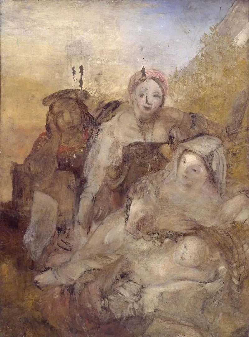 Hvilende på flugten til Egypten - J. M. W. Turner
