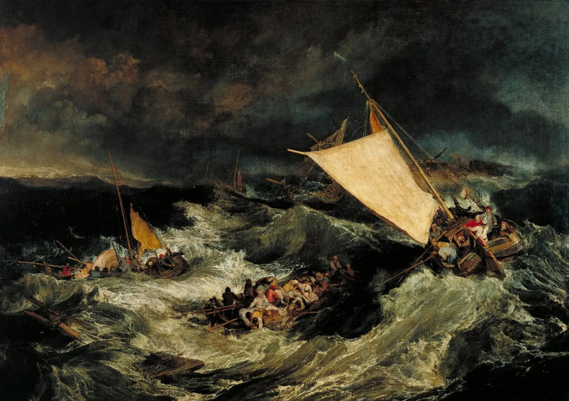 Skibbrud - J. M. W. Turner