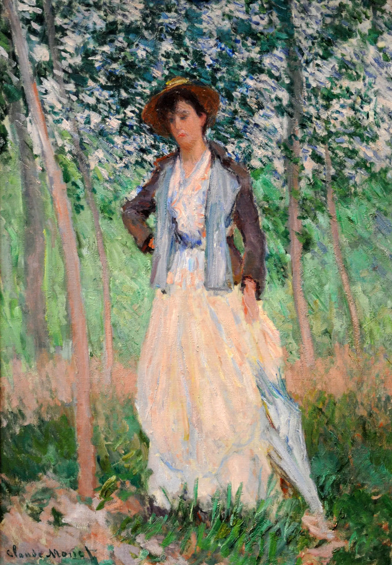 Barnevognen (Suzanne Hoschedé, senere fru Theodore Earl Butler, 1868–1899) - Claude Monet