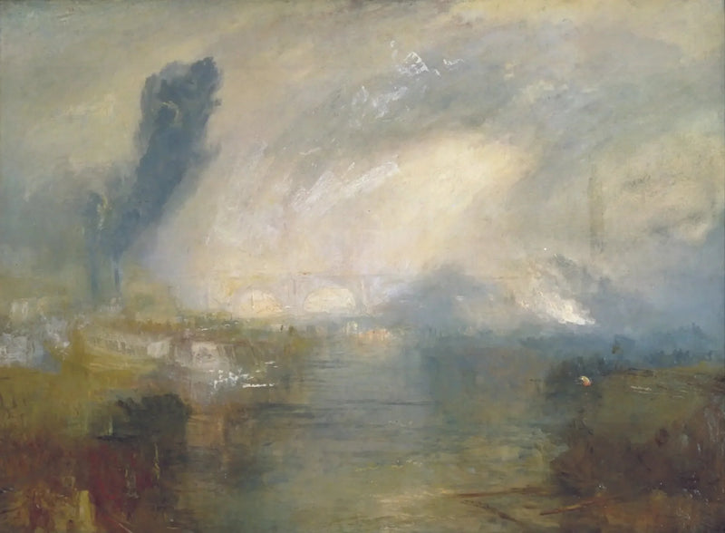Themsen over Waterloo Bridge - J. M. W. Turner