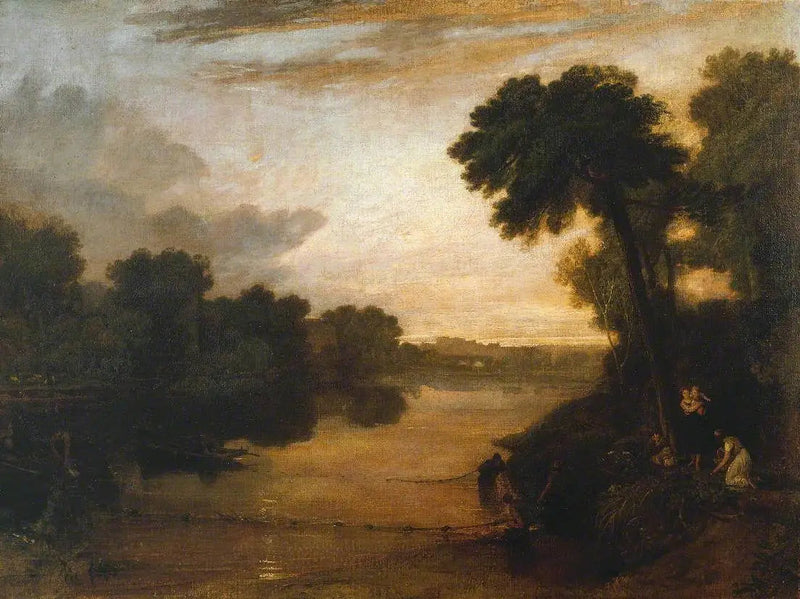Themsen nær Windsor - J. M. W. Turner