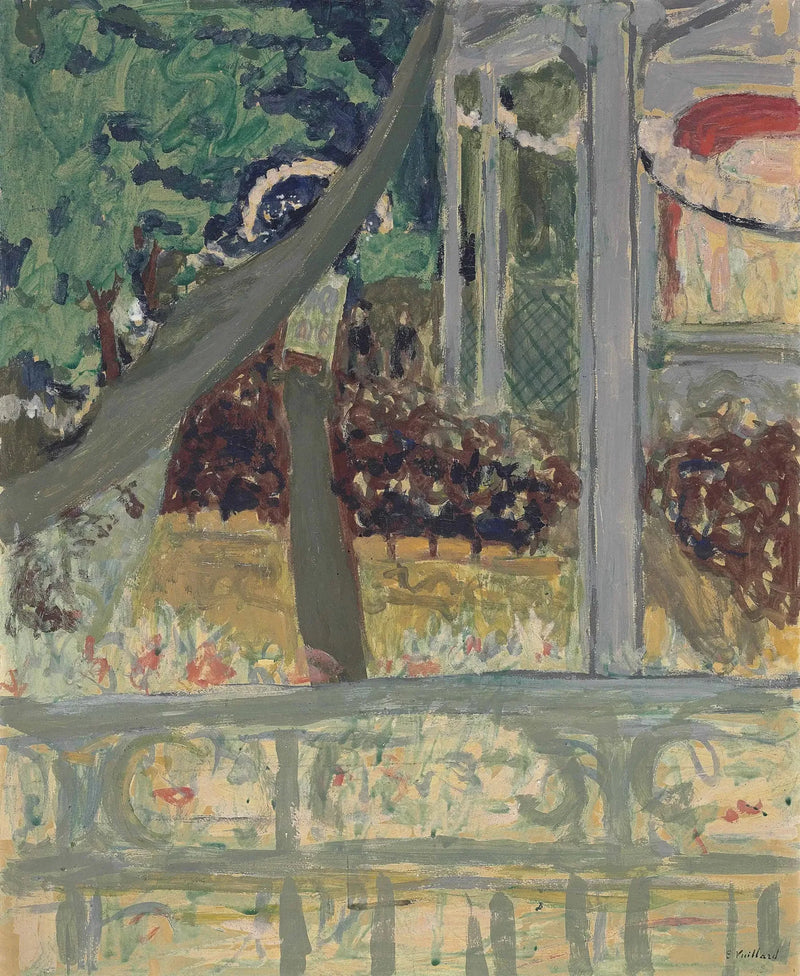 Udendørs teater (kiosken) - Édouard Vuillard