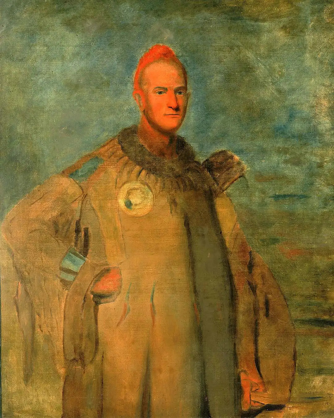 Theodore Burr Catlin en costume indien - George Catlin - Alpha Reproduction