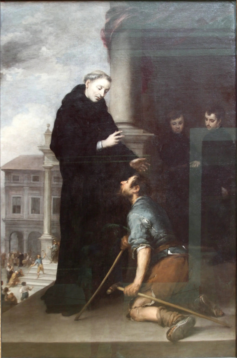 Thomas de Villanova helbreder de syge - Bartolomé Esteban Murillo