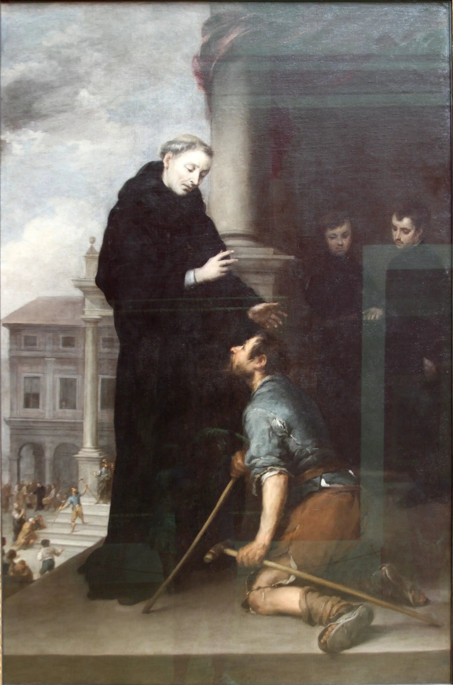 Thomas de Villanova helbreder de syge - Bartolomé Esteban Murillo