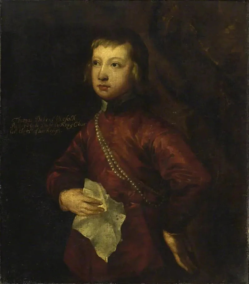 Thomas Howard, fremtidig 5. hertug af Norfolk, da han var barn - Antoine van Dyck