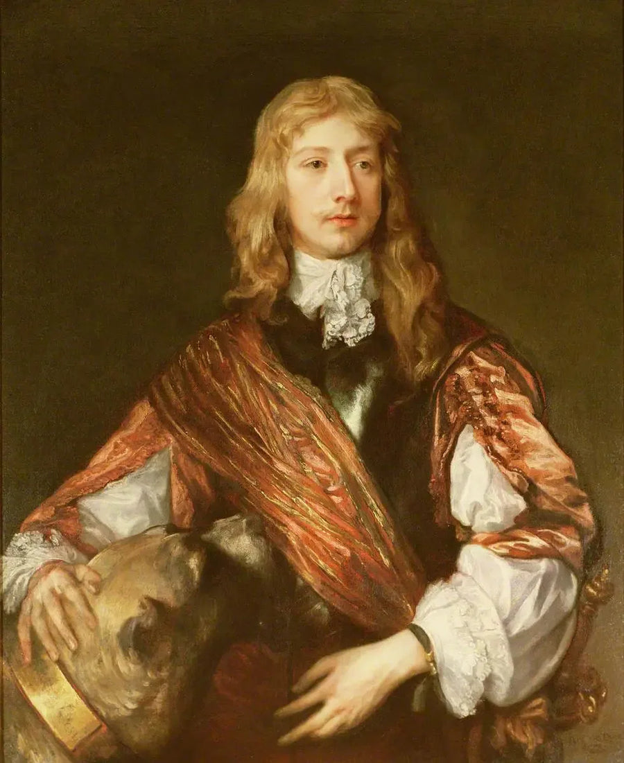 Thomas Killigrew (1611–1682) med en Mastiff - Antoine van Dyck