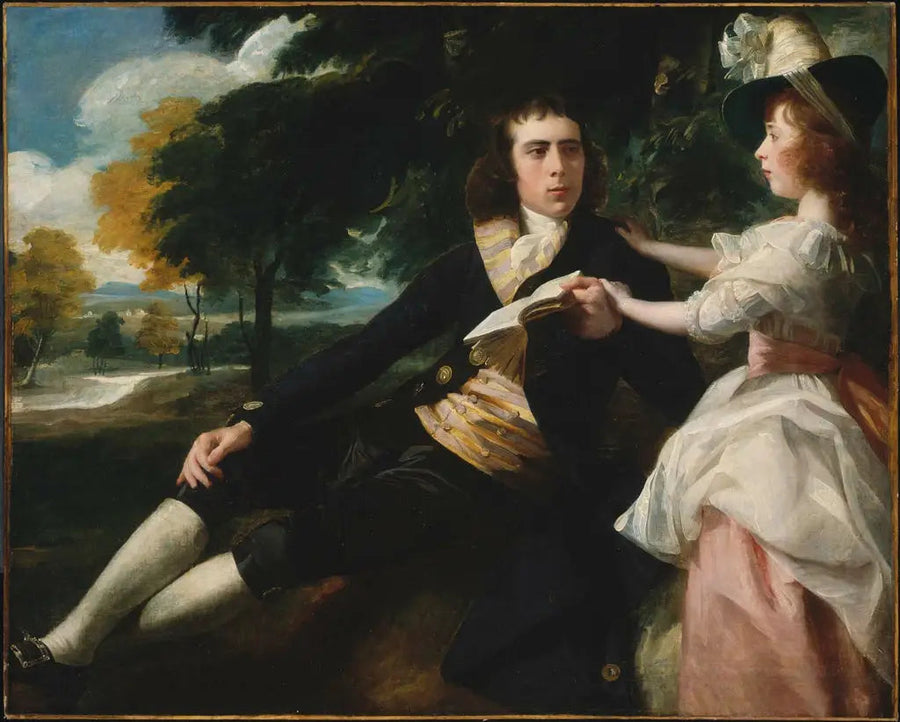 Thomas Lane og hans søster Harriot - John Singleton Copley