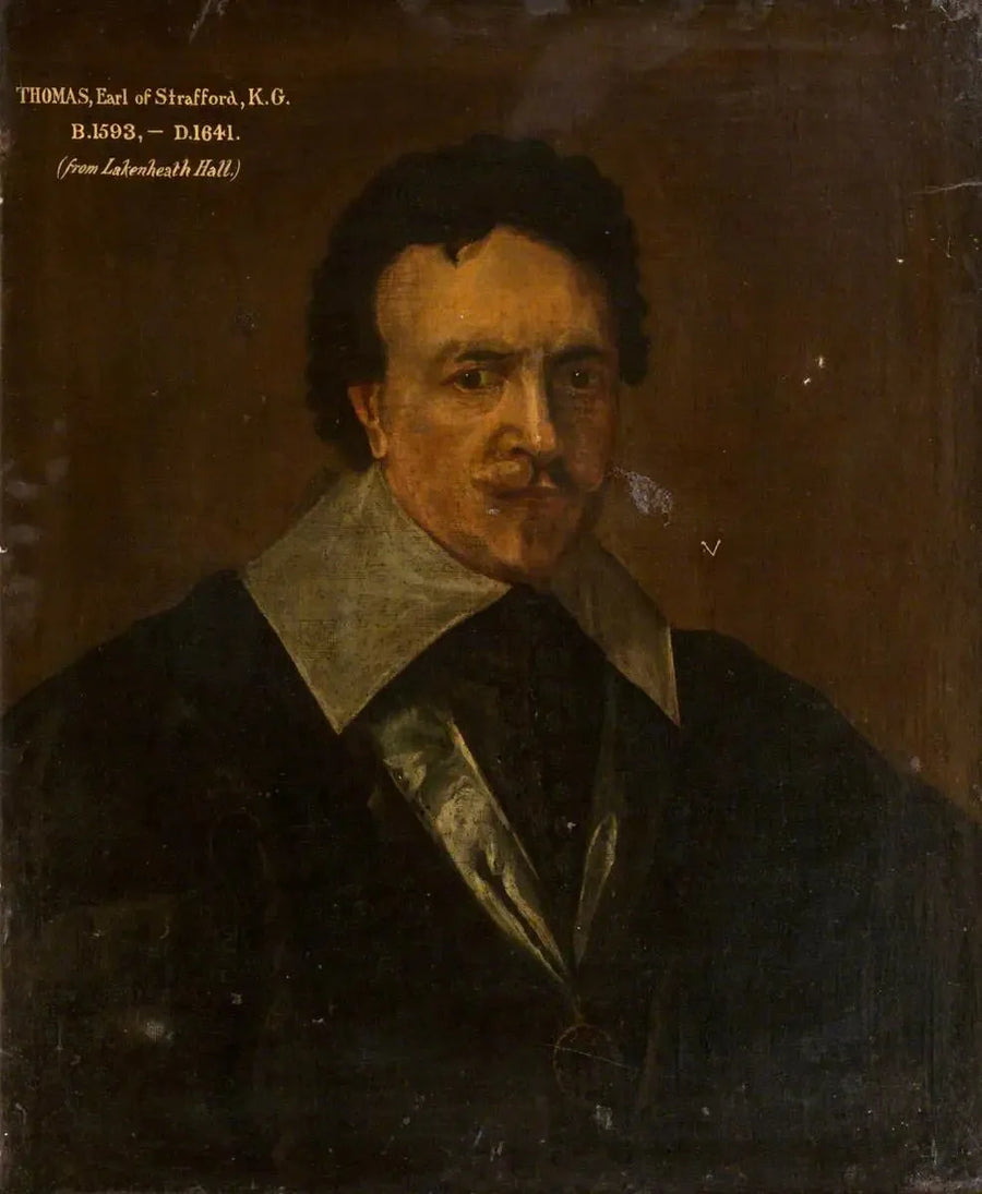 Thomas Wentworth (1593–1641), 1. greve af Strafford - Antoine van Dyck