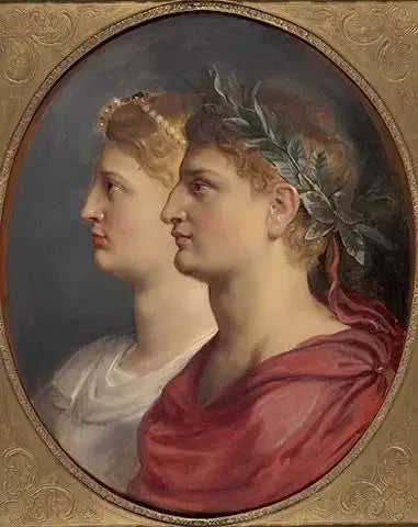 Tibère og Agrippine - Peter Paul Rubens