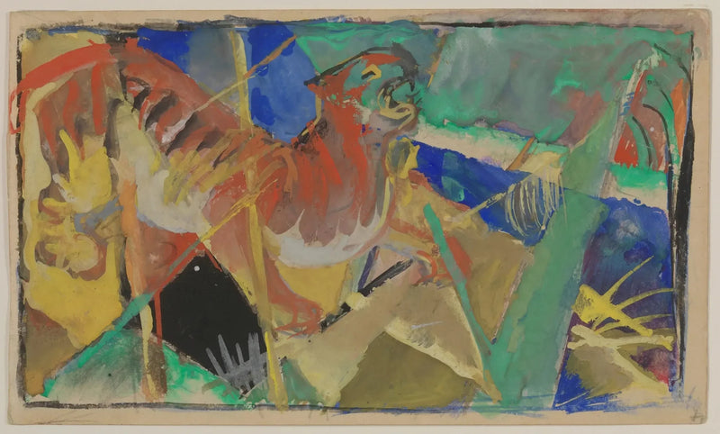 Tiger i junglen - Franz Marc