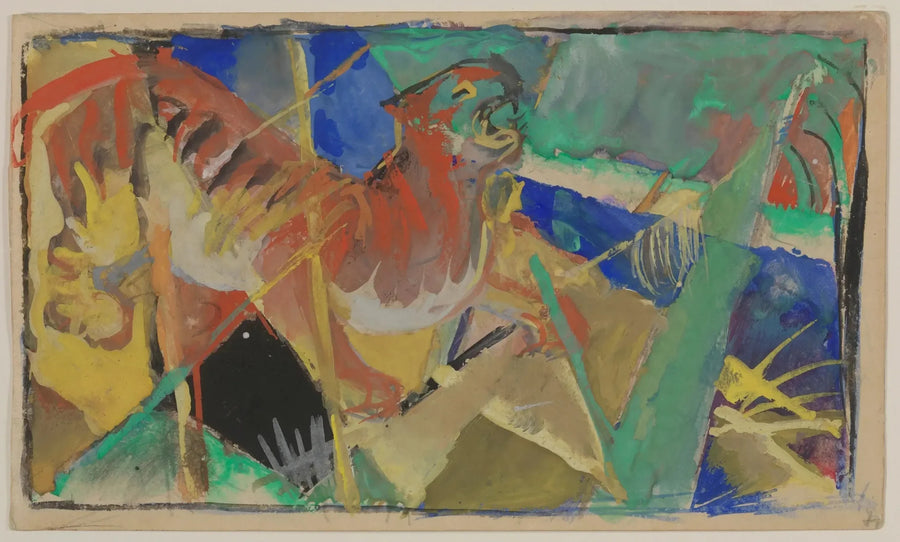 Tiger i junglen - Franz Marc