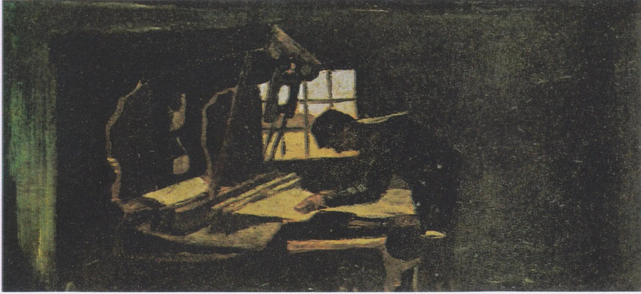 Tisserand arrangerer trådene - Vincent van Gogh
