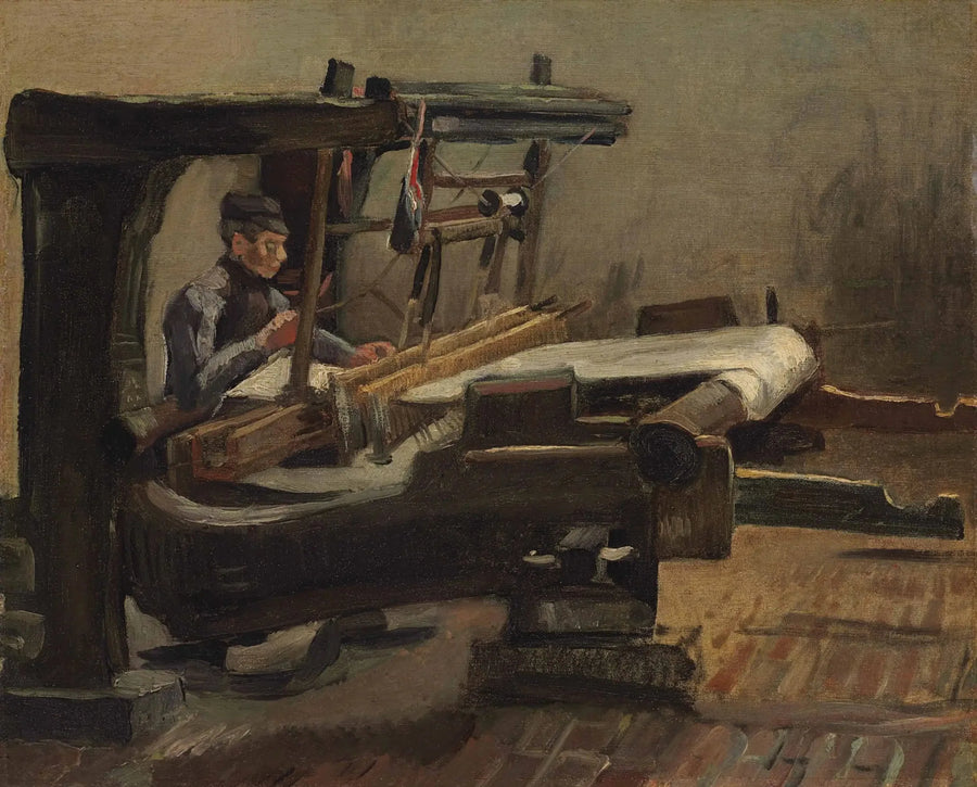 Væver vendt mod højre - Vincent van Gogh