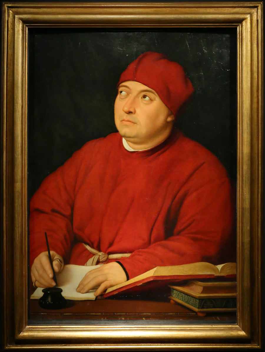 Portræt af Tommaso Inghirami, kaldet Fedra - Raphael Sanzio