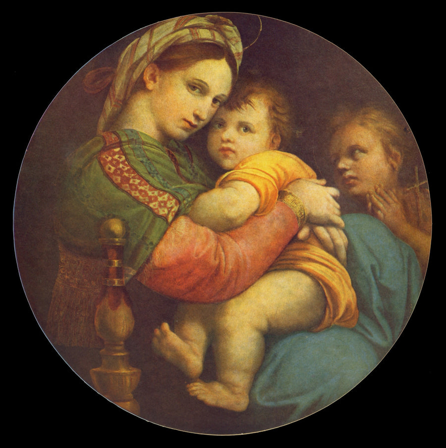 Madonnaen fra stolen - Raphael Sanzio