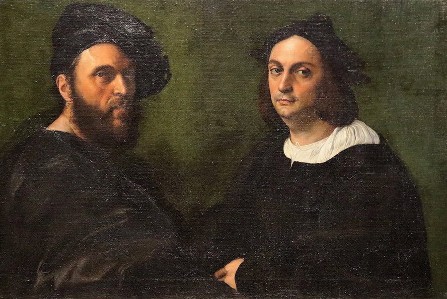 Dobbeltportræt af Andrea Navagero og Agostino Beazzano - Raphael Sanzio