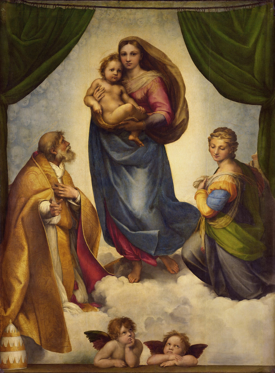 Den Sixtinske Madonna - Raphael Sanzio