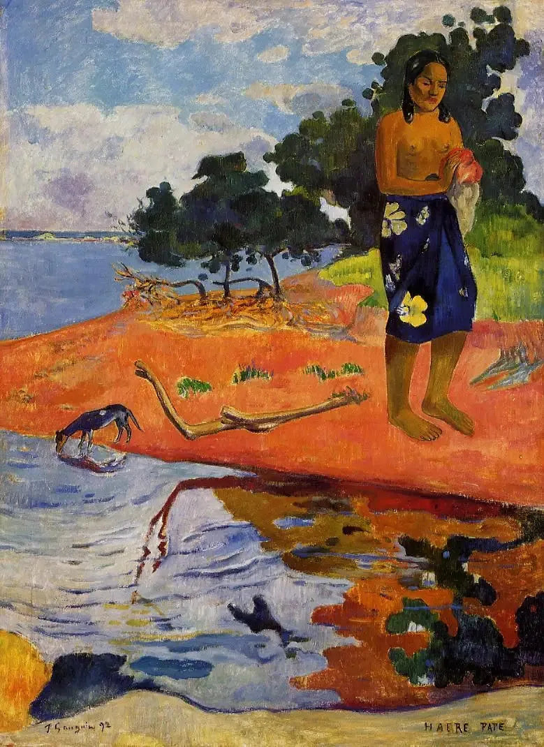 Morgen toilet - Paul Gauguin